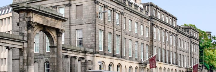 The exterior of the Apex Waterloo Place Hotel, Edinburgh