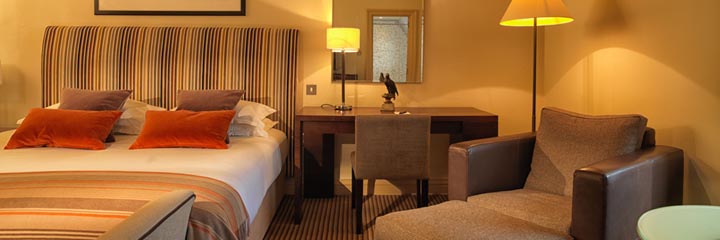 An Executive bedroom at the Balmoral Hotel in Edinburgh