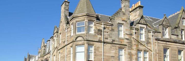 Burness House, on the corner of Murray Park in St Andrews