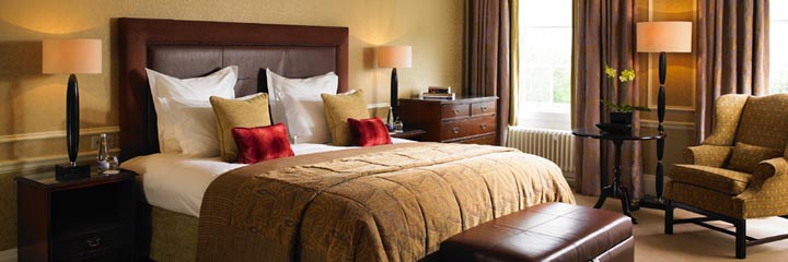 An Estate bedroom at the Gleneagles Hotel