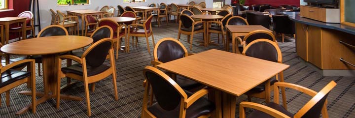 The breakfast area at the Holiday Inn Express Inverness