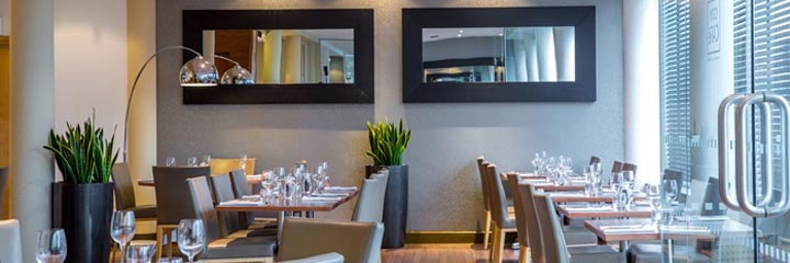 The City Cafe restaurant at the Hilton Garden Inn Glasgow City Centre