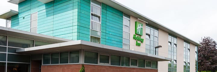 An exterior view of the Holiday Inn Dumfries