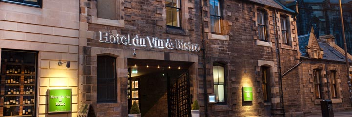 An Exterior view of the Hotel du Vin Edinburgh