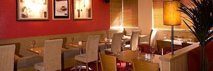 The Hotel restaurant at the Premier Inn Aberdeen City Centre