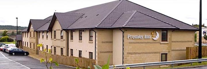 An external view of the Premier Inn Dunfermline