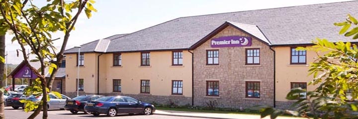 An external view of the Premier Inn Edinburgh A7/Dalkeith hotel