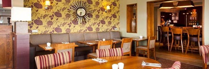 The restaurant at the Premier Inn Edinburgh Airport, Newbridge