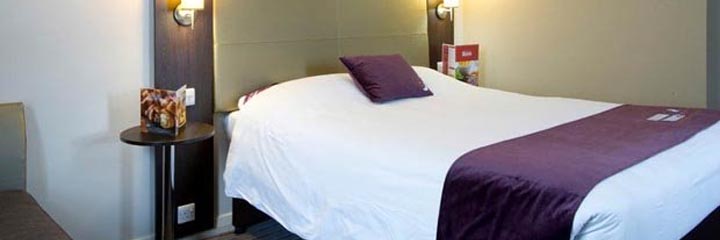 A family bedroom at the Premier Inn Stirling City Centre hotel