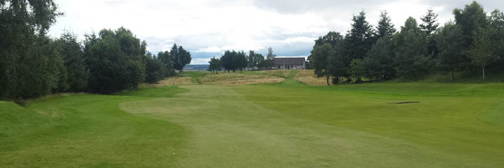 The 4th hole of Alness Golf Club