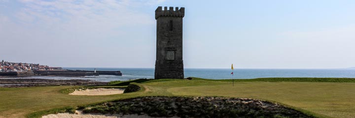 A view of Anstruther golf course