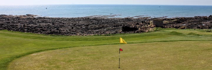 A view of Anstruther golf course
