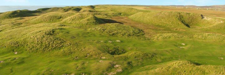 A view of Askernish golf course