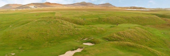 A view of Askernish golf course