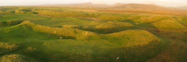 A view of Askernish golf course