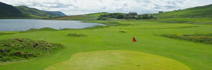 Asta golf course on Shetland
