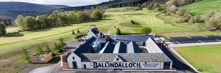 A view of Ballindalloch Castle golf course
