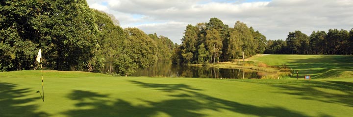 A view of the Rosemount course at Blairgowrie Golf Club