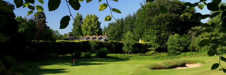 A view of the Wee course at the Blairgowrie Golf Club