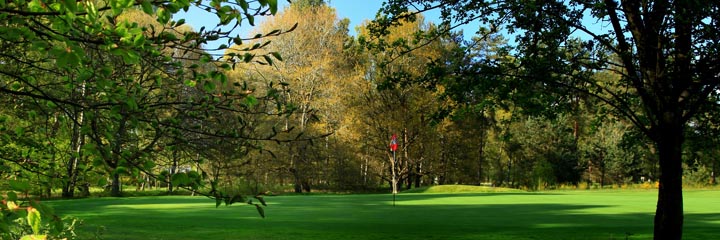 2nd hole of the Wee course at the Blairgowrie Golf Club