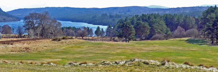 A view of Bonar Bridge Ardgay golf course