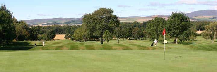 A view of Brechin golf course