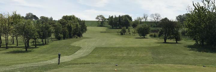 A view across Bridgend golf course