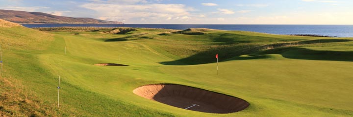 View of Brora golf course