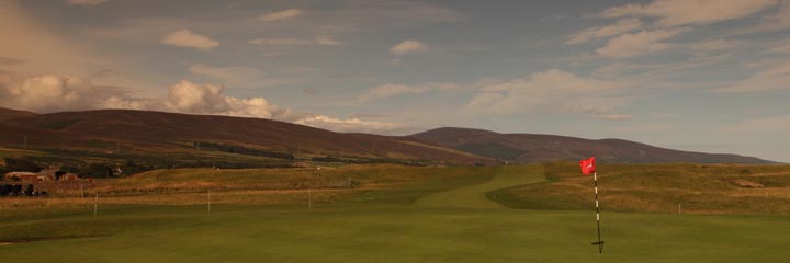 View of Brora golf course