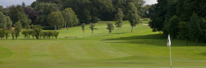 A view of Bruntsfield Links golf course