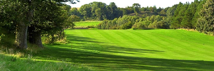 The 11th hole at Burntisland golf course