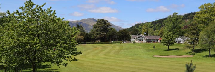 A view of Callander Golf Club