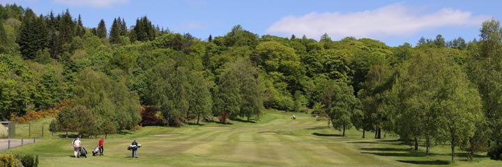 A view of Callander Golf Club