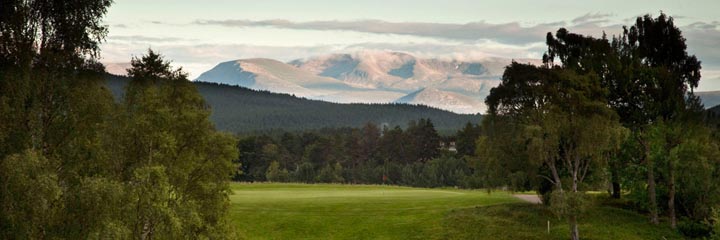 A view of Carrbridge Golf Club