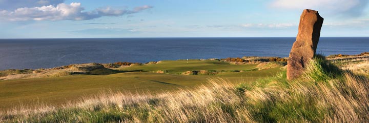 A view of the Castle course, St Andrews