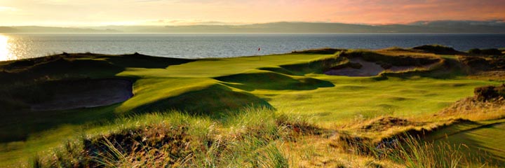 The 11th hole at Castle Stuart Golf Links