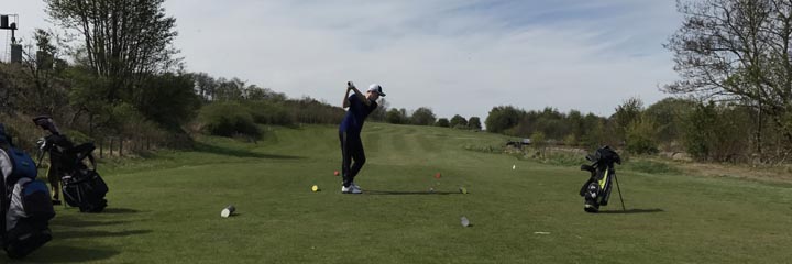 The golf course at Cluny Activities in Fife