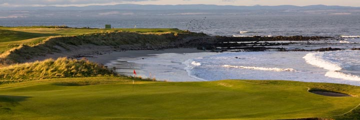 The 14th hole of Crail Balcomie Links