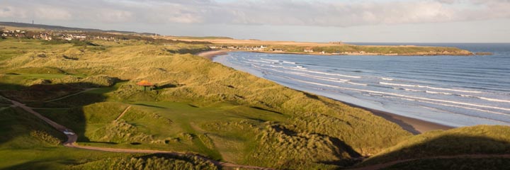 The 16th hole at Cruden Bay Golf Club