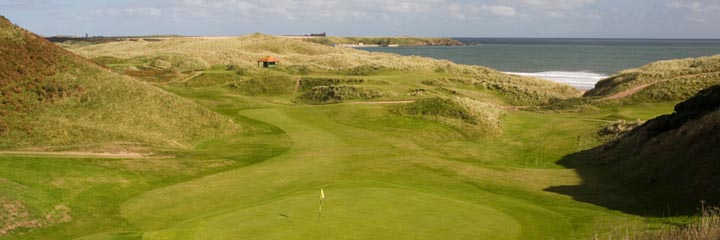 The 8th hole at Cruden Bay Golf Club