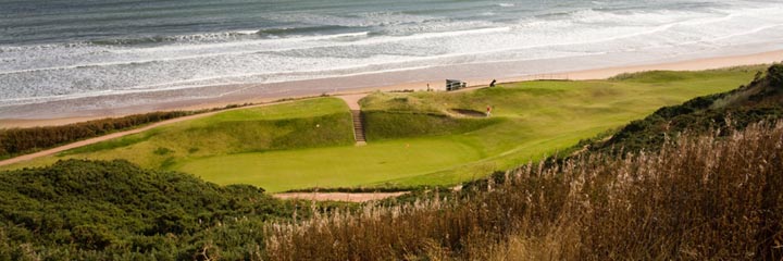 The 14th hole at Cruden Bay Golf Club