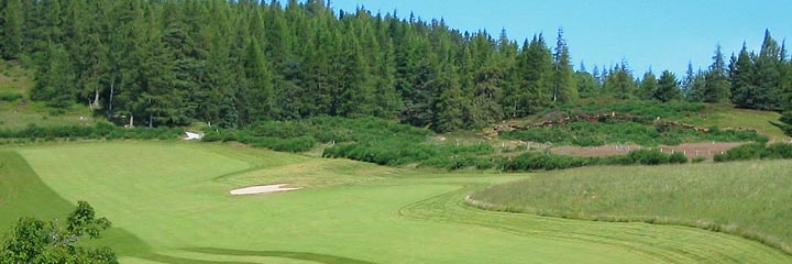 The 10th hole at Dufftown Golf Club