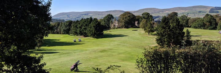 The Carrickstone course at Dullatur Golf Club in Cumbernauld, to the north of Glasgow