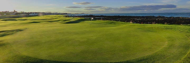 The 4th hole at Dunbar Golf Club