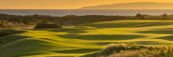 The 12th hole at Dundonald Links