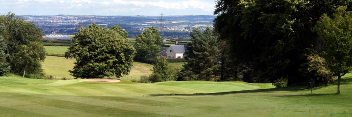 A view of East Kilbride golf course