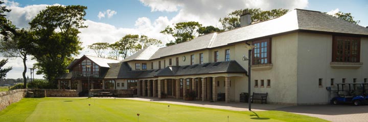 The Eden clubhouse at St Andrews