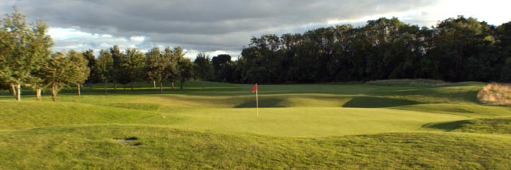 A view of the West Water course at Edzell Golf Club