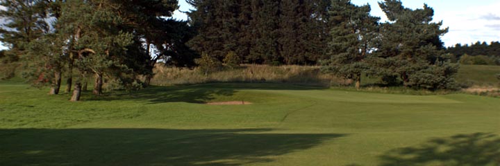 A view of the West Water course at Edzell Golf Club