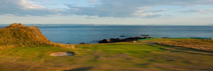 A view of Elie golf course